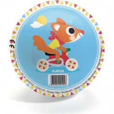 Petit ballon PVC pour enfant - Cute Race - 12 cm - Djeco