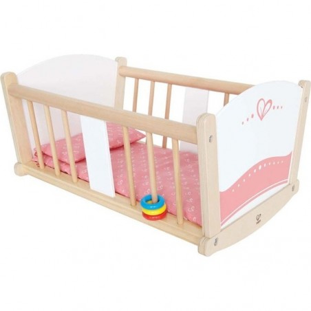 Lit pour poupée - Berceau à bascule - Hape Toys