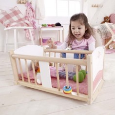 Lit pour poupée - Berceau à bascule - Hape Toys 2