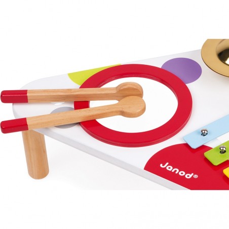 Table musicale - Xylophone bébé - Confetti - Janod