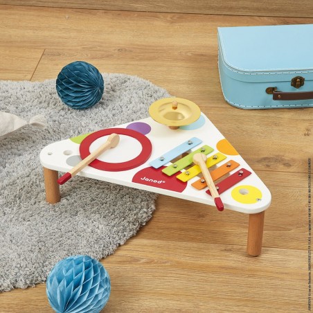 Table musicale - Xylophone bébé - Confetti - Janod
