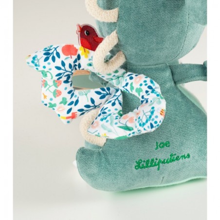 Peluche Joe le Dragon multi-activités - Lilliputiens