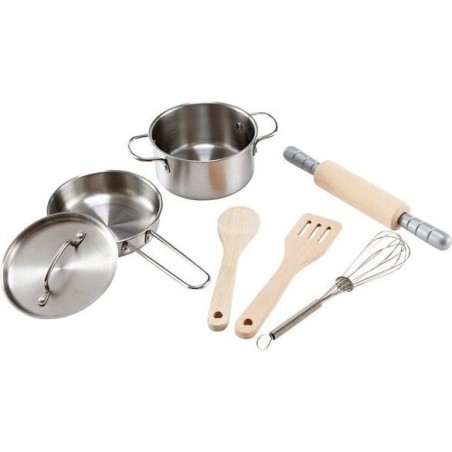 Ustensiles de cuisine enfant - Casserole - Rouleau à pâtisserie - Hape Toys