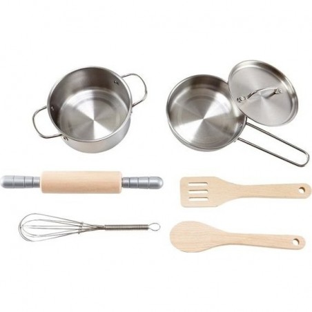 Ustensiles de cuisine enfant - Casserole - Rouleau à pâtisserie - Hape Toys