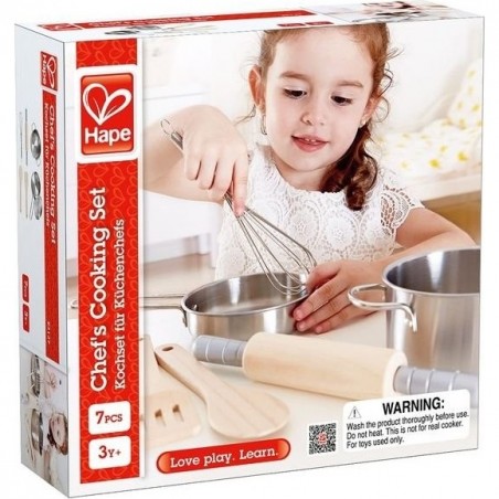 Ustensiles de cuisine enfant - Casserole - Rouleau à pâtisserie - Hape Toys