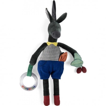 Peluche Ane Anatole - A suspendre - Pomme des bois - Moulin Roty