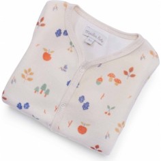 Pyjama en velours cueillette 1 mois - Pomme des bois - Moulin Roty 2