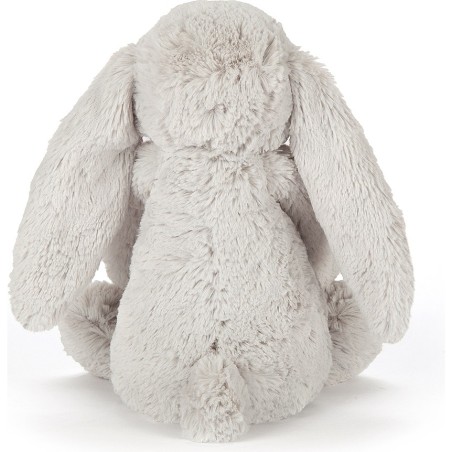 Peluche lapin gris - Tissu Liberty - Blossom - 31cm - Jellycat