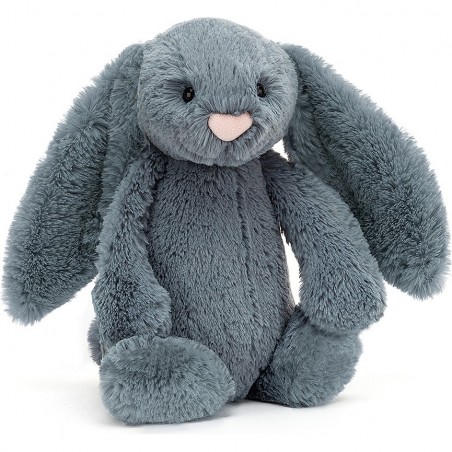 Peluche Lapin bleu nuit Bashful - 31 cm - Jellycat