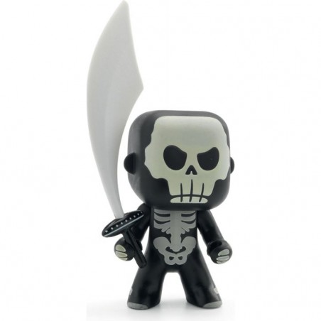 Figurine Skully - Chevalier Arty toys phosphorescent - Djeco