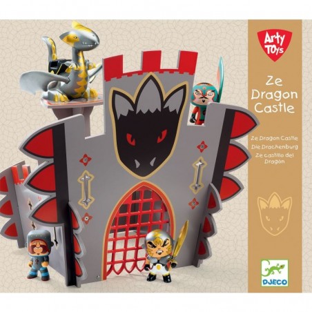 Figurine Ze dragon castle - Château Arty toys - Djeco