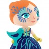 Figurine Elisa & Ze harpe princesse Arty toys - Djeco