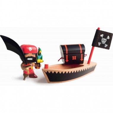 Figurine El Loco - pirate Arty toys - Djeco