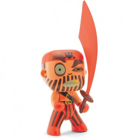 Figurine Captain red - pirate Arty toys - Djeco