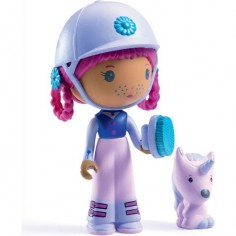 Figurine Joe et la licorne Gala - Figurine Tinyly - Djeco