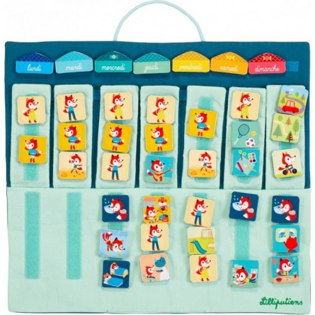 Semainier pour enfant - Lilliputiens