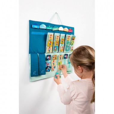 Semainier pour enfant - Lilliputiens