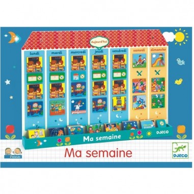 Semainier - Eduludo Ma Semaine - Djeco