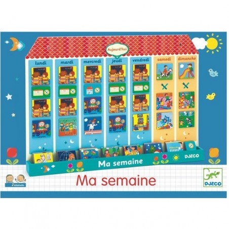 Semainier - Eduludo Ma Semaine - Djeco