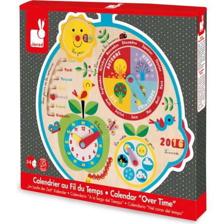 Calendrier au fil du temps - Janod