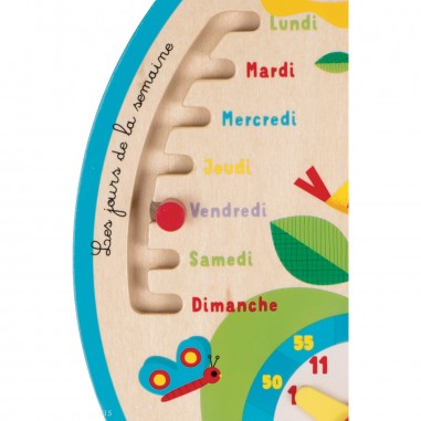 Calendrier au fil du temps - Janod
