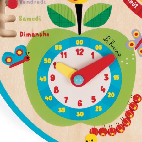 Calendrier au fil du temps - Janod