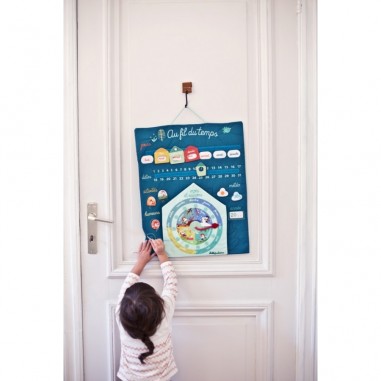 Calendrier pour enfant Au fil du temps - Lilliputiens