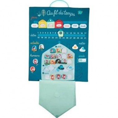 Calendrier pour enfant Au fil du temps - Lilliputiens