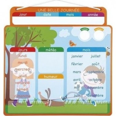 Agenda Magnétique "Une Belle Journée" - Janod