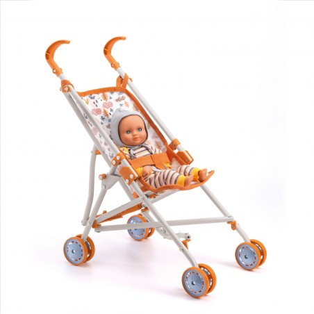 Poussette Forest - Poupée 30 - 36cm - Pomea - Djeco