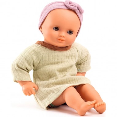 Turbulette poupon - Adorable gigoteuse bébé pour poupée 30cm & 36cm