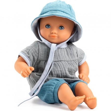 Vêtement Eté pour poupée Pomea - Bob, Tenue légère - 34 cm - Djeco