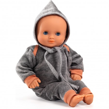 Sweat, Pantalon, Bonnet - Vêtements Gris perle Pomea - Djeco
