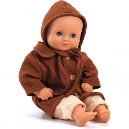 Vêtement de poupée Pomea - Manteau et Bonnet d'Automne - Djeco