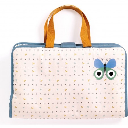 Sac à langer pour poupée - Blue Fly - Djeco