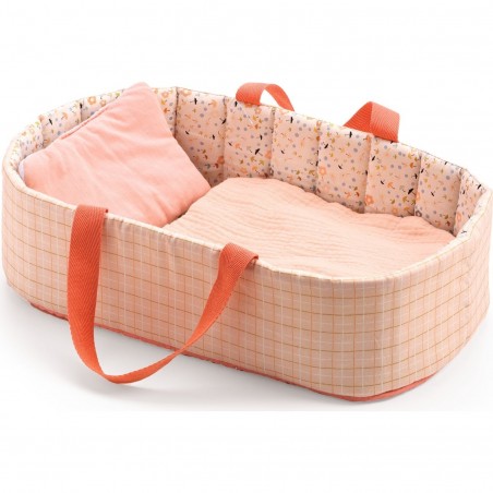 Couffin pour poupon - Berceau Pink Lines - Djeco
