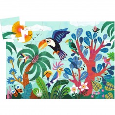 Puzzle enfant 24 pièces - Coco le toucan - Djeco 2