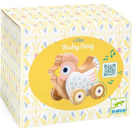 Jouet à pousser musical - Baby Sing - Djeco