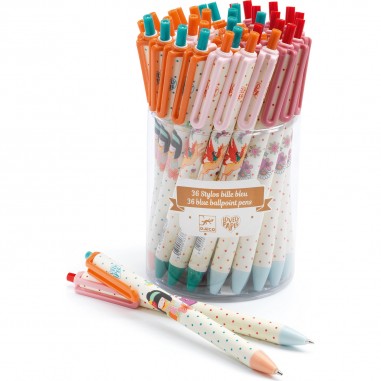 Stylo à bille bleu - Lovely Paper - Djeco