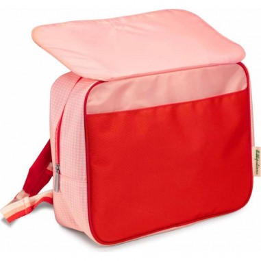 Cartable primaire rouge - Lena Happy - Lilliputiens