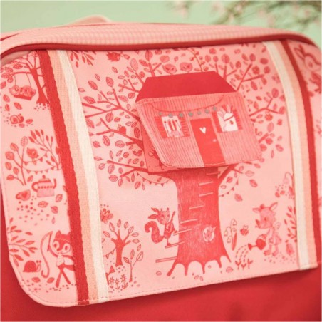 Cartable primaire rouge - Lena Happy - Lilliputiens