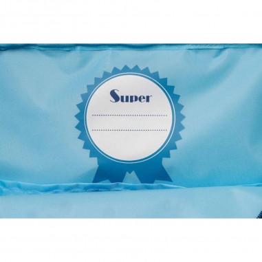 Cartable primaire bleu - Super Marius - Lilliputiens