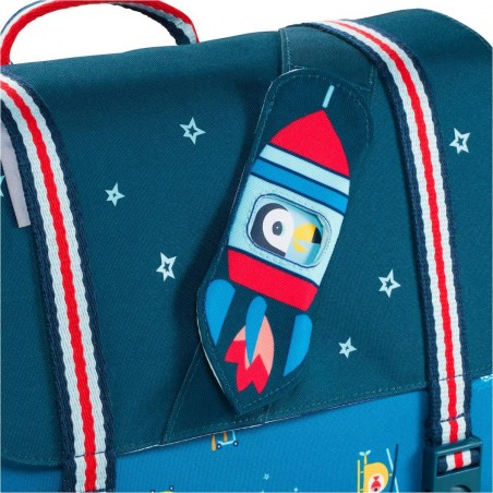 Cartable primaire bleu - En Route Cartable - Lilliputiens