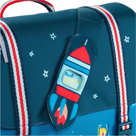 Cartable primaire bleu - En Route Cartable - Lilliputiens