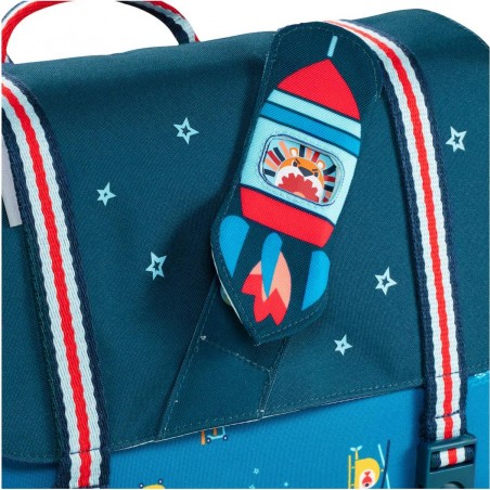 Cartable primaire bleu - En Route Cartable - Lilliputiens