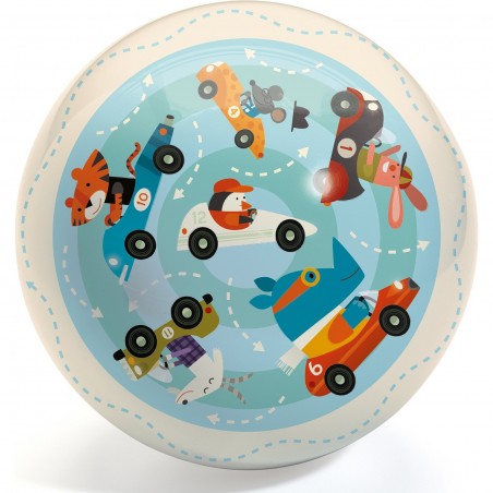 Ballon pour enfant Trafic Ball - 22 cm - Djeco