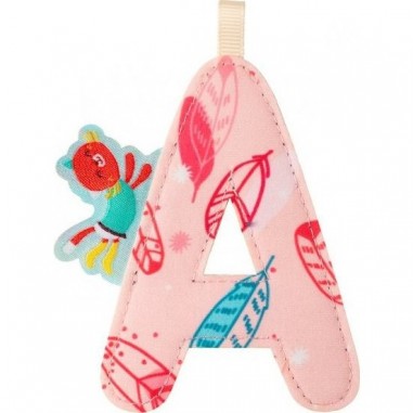 Lettre En Tissu Colette - A - Lilliputiens Lettre En Tissu Colette - A - Lilliputiens