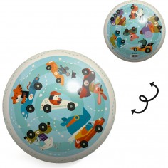 Ballon pour enfant Trafic Ball - 22 cm - Djeco 2