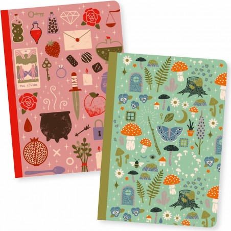 Set de 2 petits carnets - Camille - Djeco