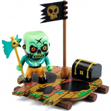 Radeau Pirate Arty toys - Skullapic - Djeco